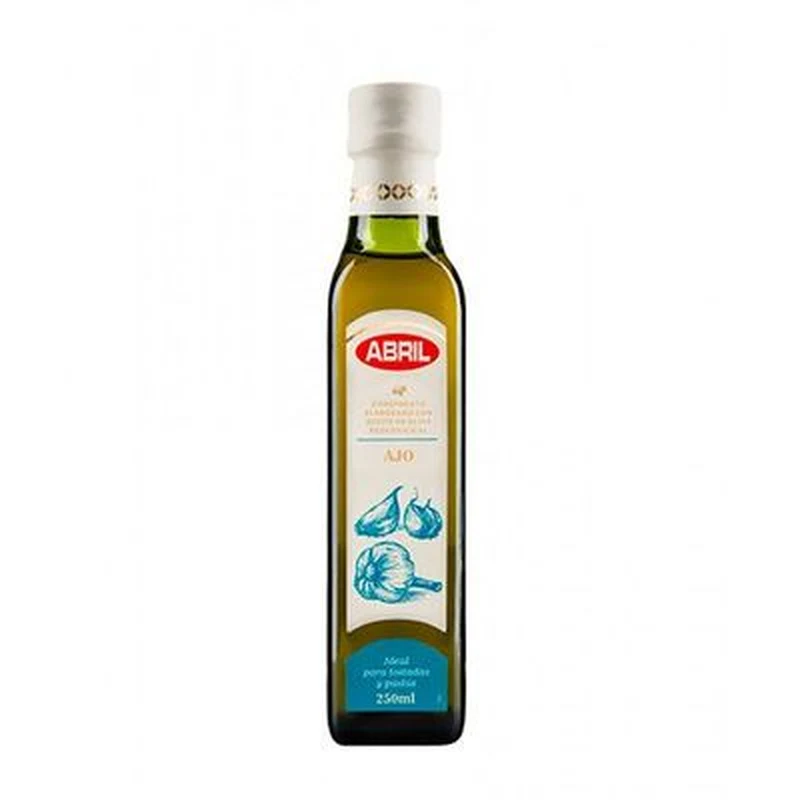 ABRIL — Condimento de AOVE al ajo (250 ml)