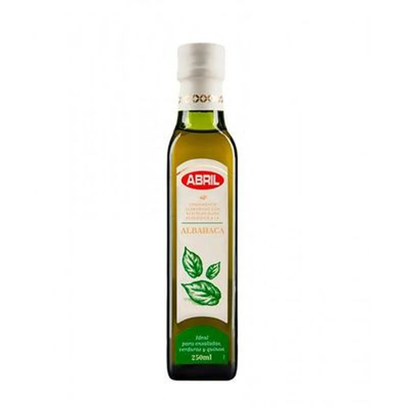 ABRIL — Extra Virgin Olive Oil Seasoning with basil (250 ml)