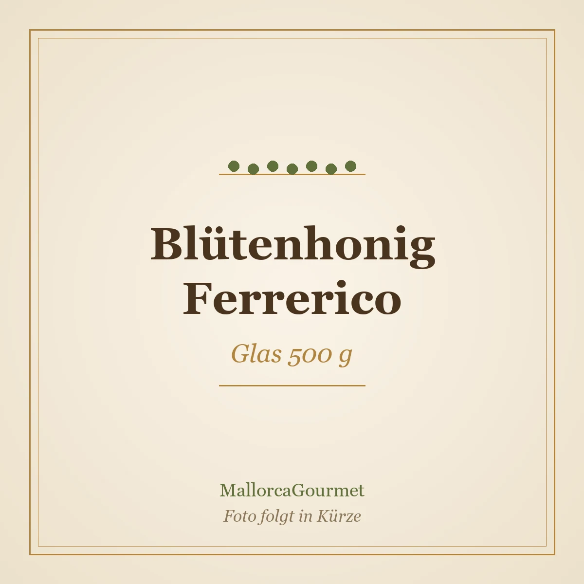 Blütenhonig Ferrerico (Glas 500 g)
