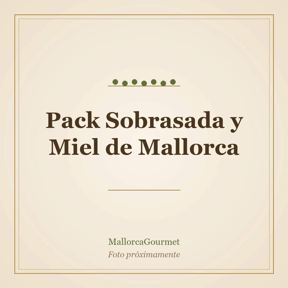 Pack Sobrasada y Miel de Mallorca