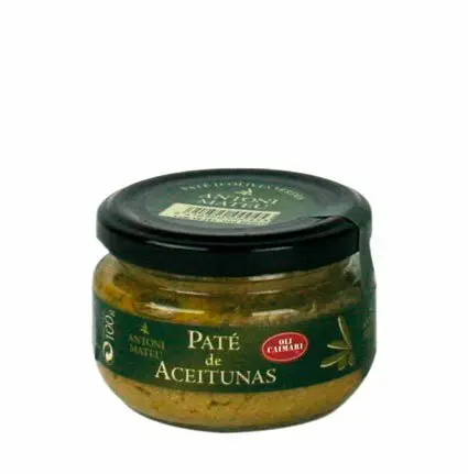 Paté artesano de aceitunas verdes Antoni Mateu de Mallorca