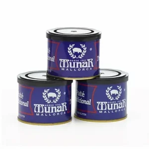 Lata de paté tradicional Munar Mallorca sin gluten y sin lactosa